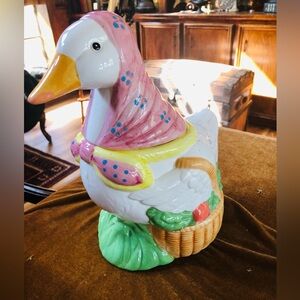 Mother Goose Cookie Jar